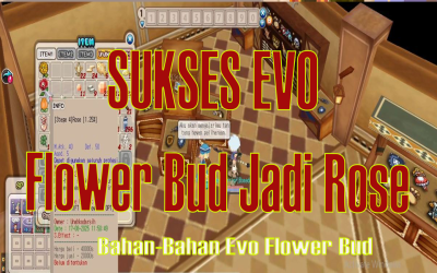 Evo Pet Flower Bud Jadi Rose di Seal Online Classic: Rare Evolution atau Rungkad?