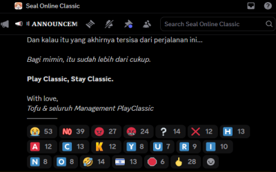 Seal Online Classic Dihack [Dugaan] : Modus Sabotase Siber Jelang Rilis Seal Return v5