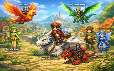 Greenhorn (Baron): Reputasi Kunci untuk Akses Tunggangan & Pet Premium di Seal Online