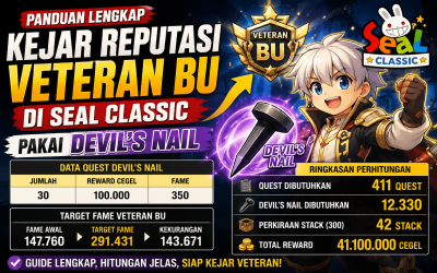 Panduan Mengejar Reputasi Veteran BU di Seal Classic Menggunakan Devil’s Nail