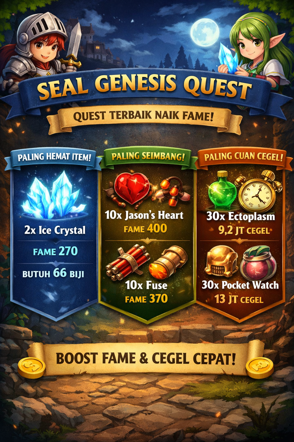 High Level Quest Seal Genesis